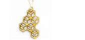 Honeycomb Bamboo Pendant