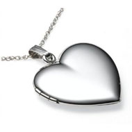 Sterling Silver Heart Locket