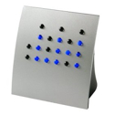 Powers of 2 BCD Clock